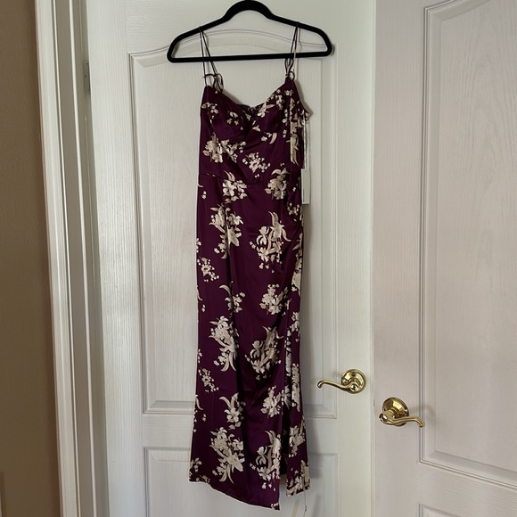 Reformation Marguerite Silk Dress - Picture 3 of 8
